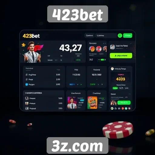 Interface e usabilidade do 423bet para jogadores